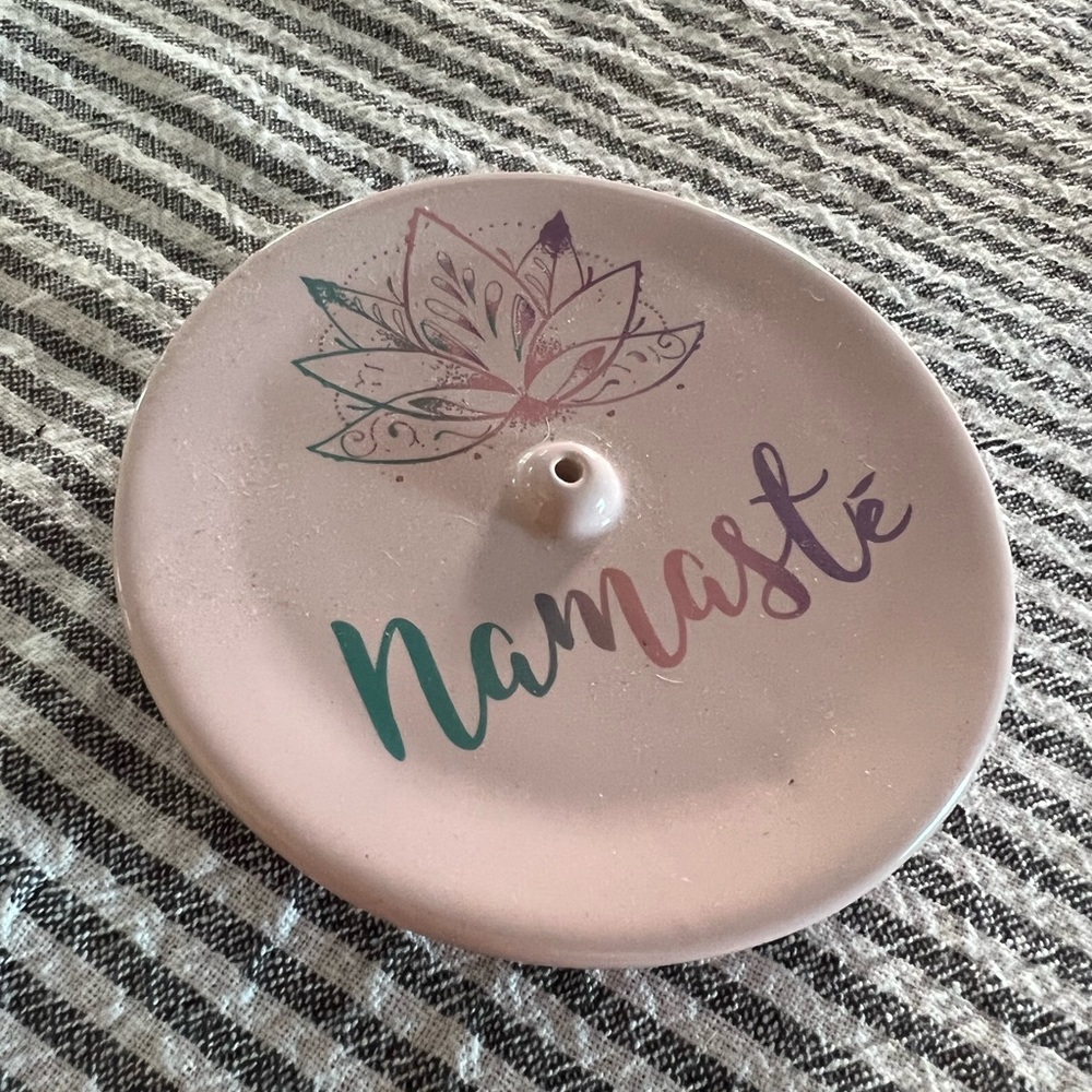 Namaste incense holder